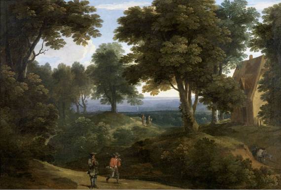 A Wooded Southern Landscape 