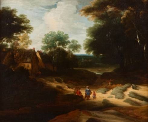 Peasants Break in a Glade Peasants Break in a Glade