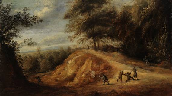 Landscape with Bandits