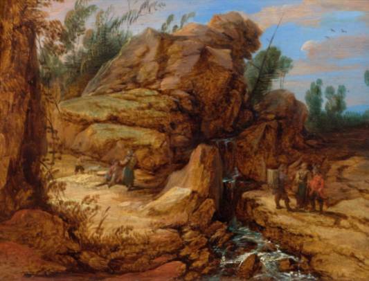 A Rocky Landscape  A Rocky Landscape