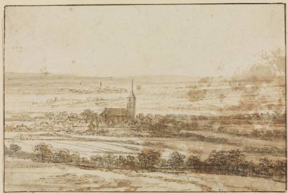Panoramic Landscape with a Church