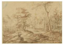 Work 1080: Wooded Landscape