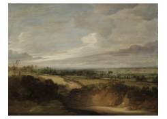 Work 23: View of a Plaine with a Bank in the Foreground