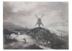 Distant View with Windmill