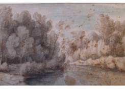 Work 544: Landscape with River and Wood