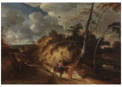 Work 228: A Wooded Landscape with the Flight into Egypt 