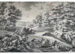 Work 621: Wooded Landscape with Distant Village