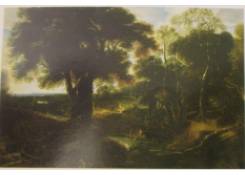 paintings CB:823 A wooded Landscape with Peasants watering Horses at a Stream
